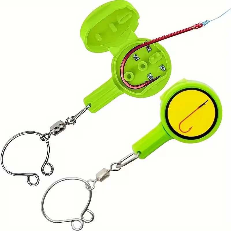 Fishing Line Dispenser - 2pcs Fishing Gadgets: Knotting Tool, Outdoor
