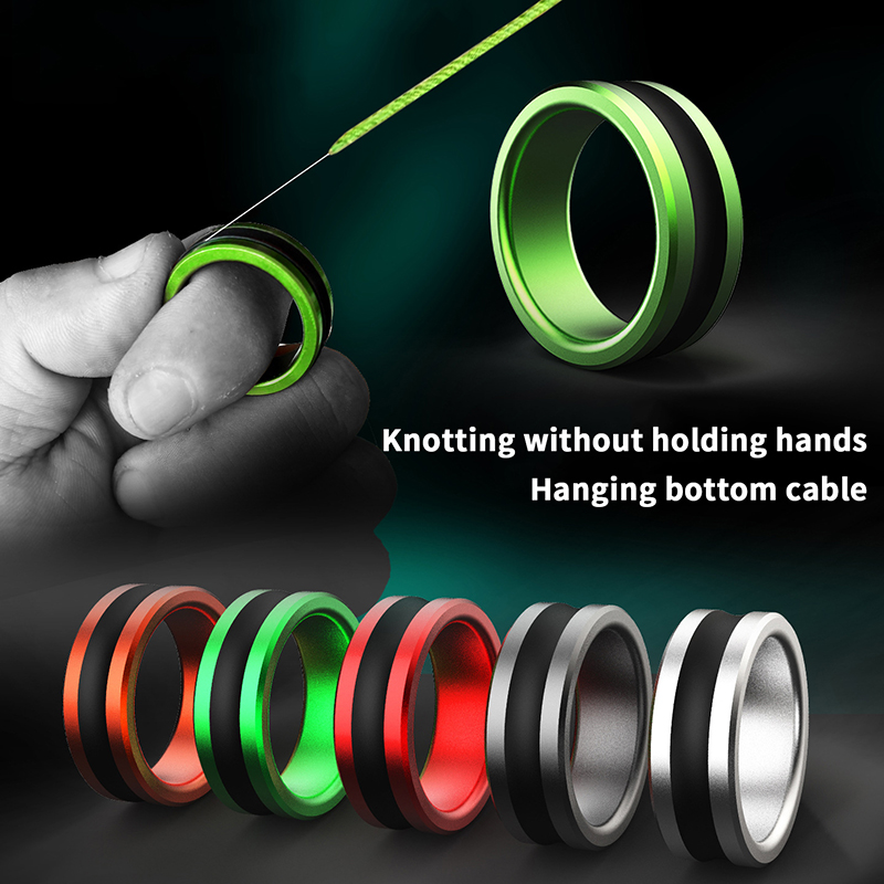 Monofilament Line - High-Quality Fishing Tool; Anti-Slip Rubber Ring