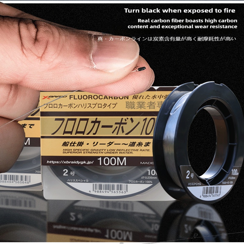 YGKLine 100% Japan Original 10 - Fluorocarbon Line review and price