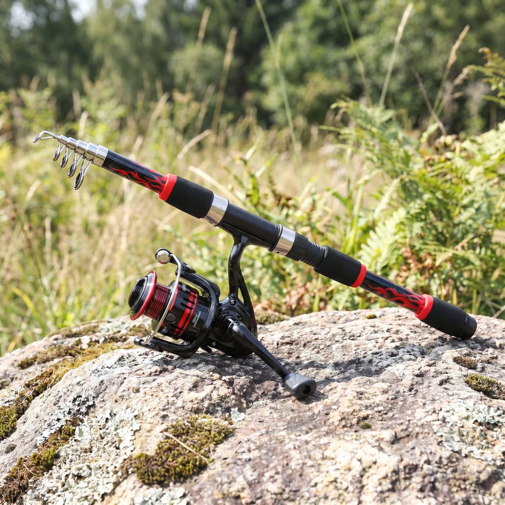 18M Telescopic Fishing Rod Com - Freshwater Line review and price