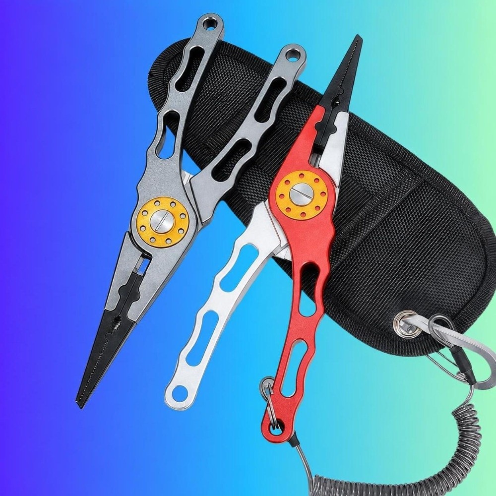 Aluminum Alloy Fishing Pliers  - Fishing Line Cutter review and price
