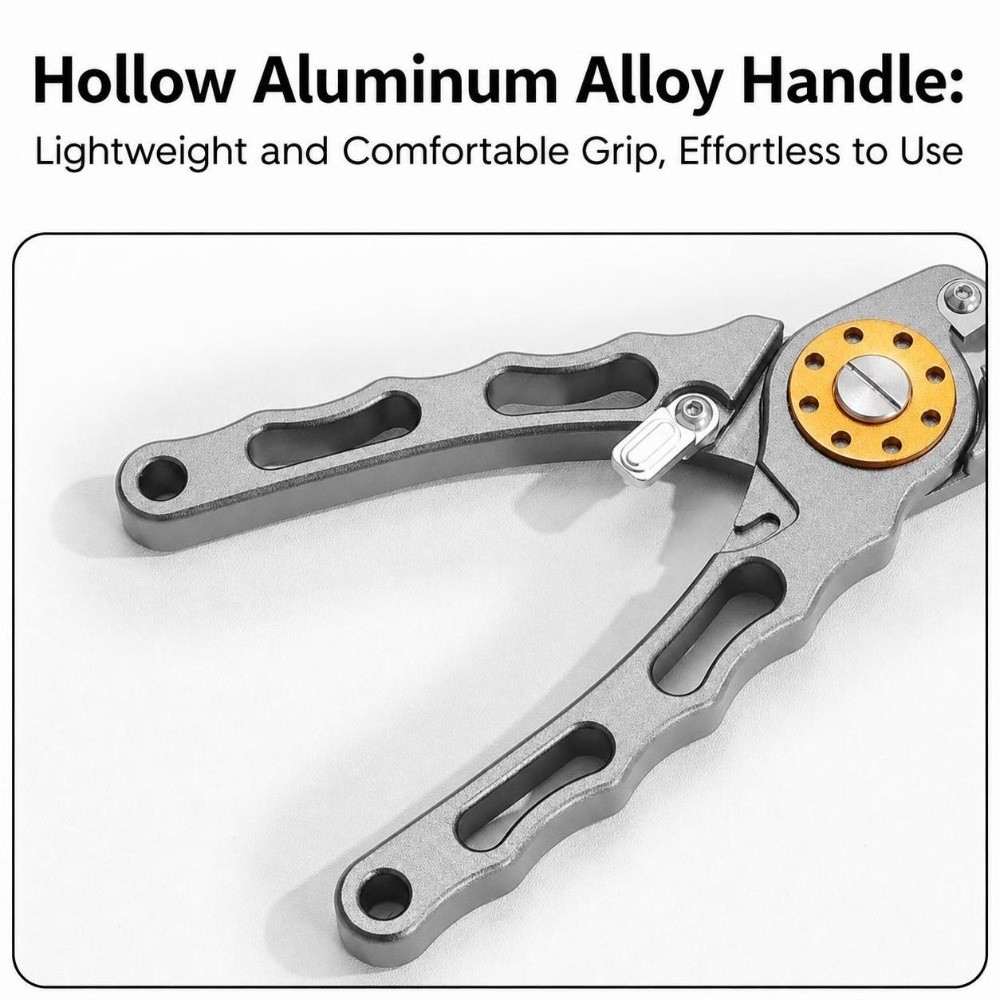 Aluminum Alloy Fishing Pliers  - Fishing Line Cutter review and price