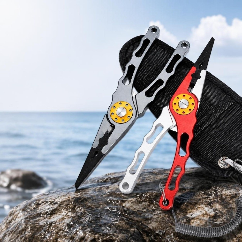 Aluminum Alloy Fishing Pliers  - Fishing Line Cutter review and price