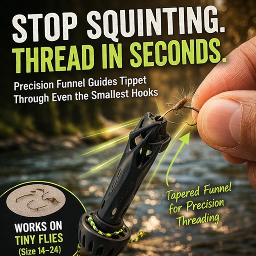 Portable Magnetic Fly Threader - Monofilament Line review and price