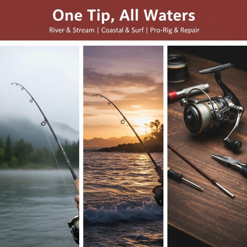 Fishing Rod Tip Line Rotatable - Tippet Line review and price
