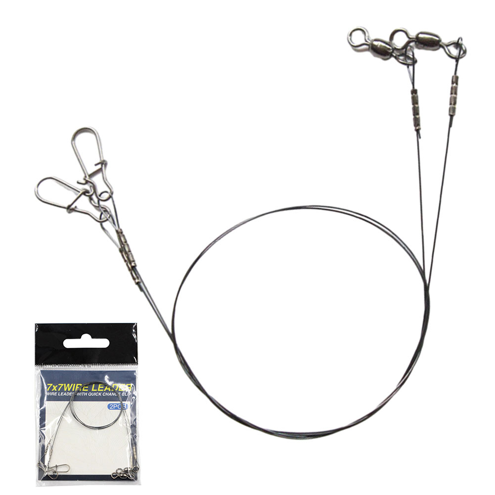 2pc Fishing Titanium Wire Lead - Monofilament Line review and price