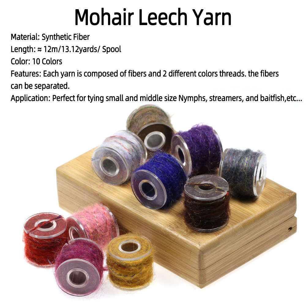 12m/Spool Fly Tying Mohair Lee - Fishing Line Spool review and price