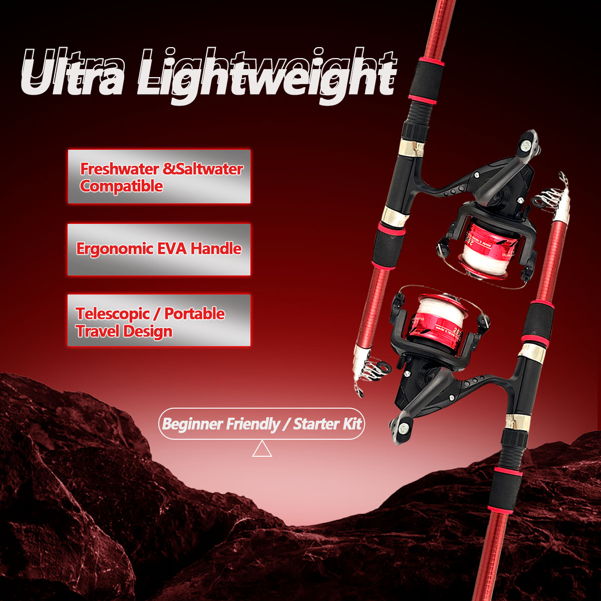 Spinning Fishing Rod and Reel  - Fishing Line Spooler review and price