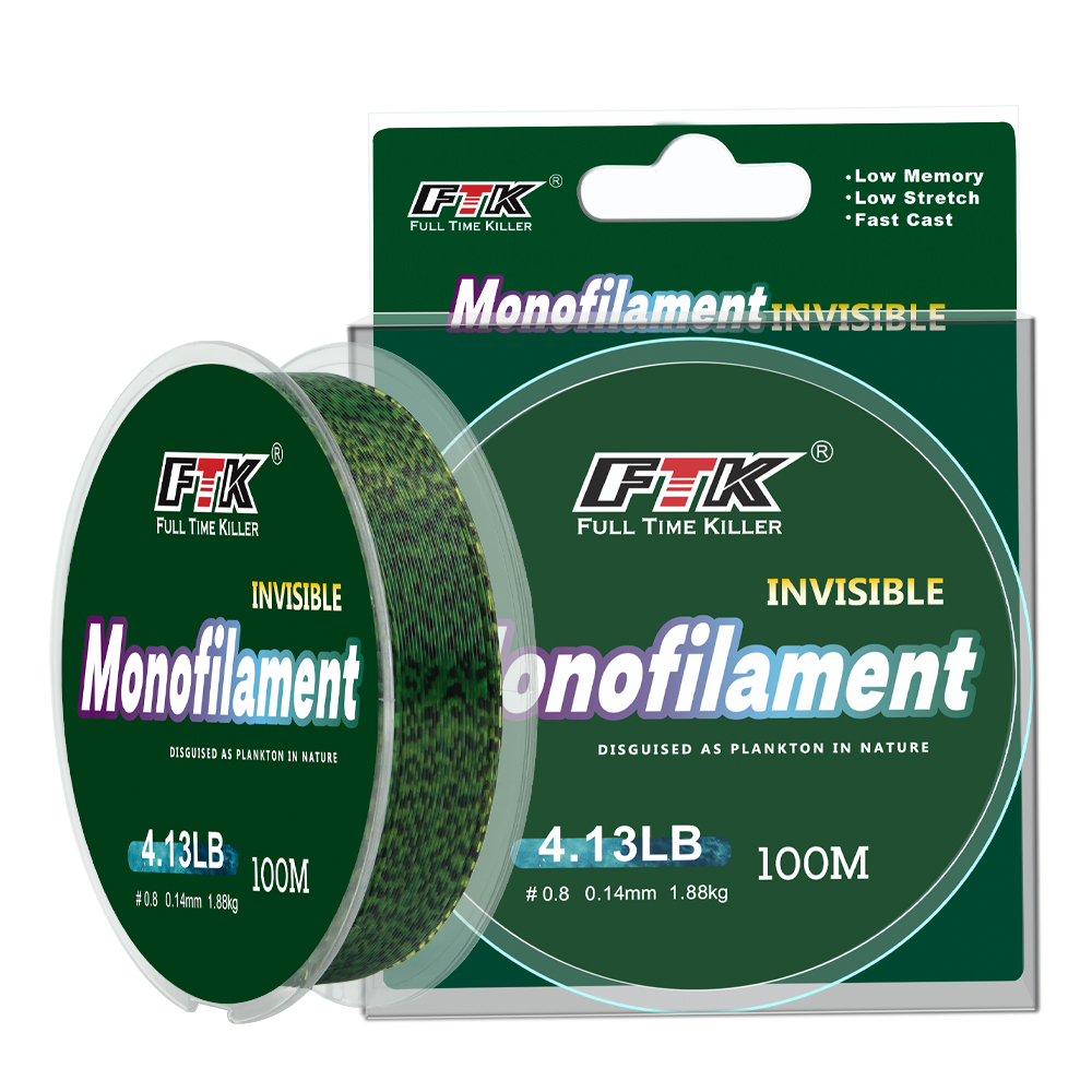 Super Strong Spotted Line 100m - Fluorocarbon Line review and price