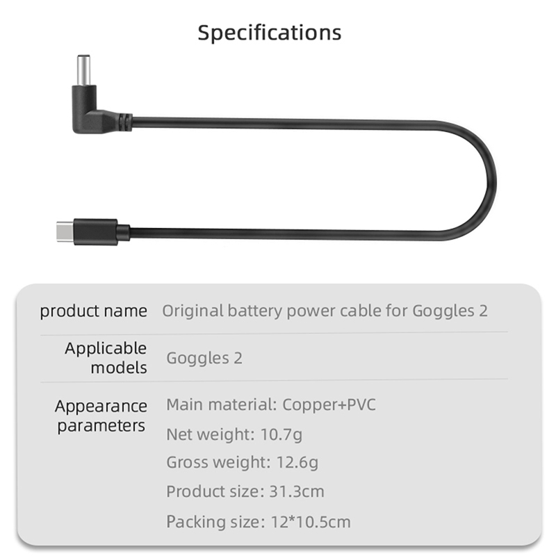 Original Glasses Battery Cable - Tippet Line review and price