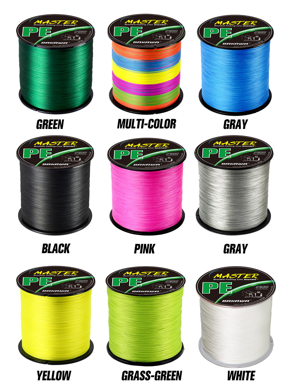 BAKAWA 4 Strands Braided PE Fi - Copolymer Line review and price