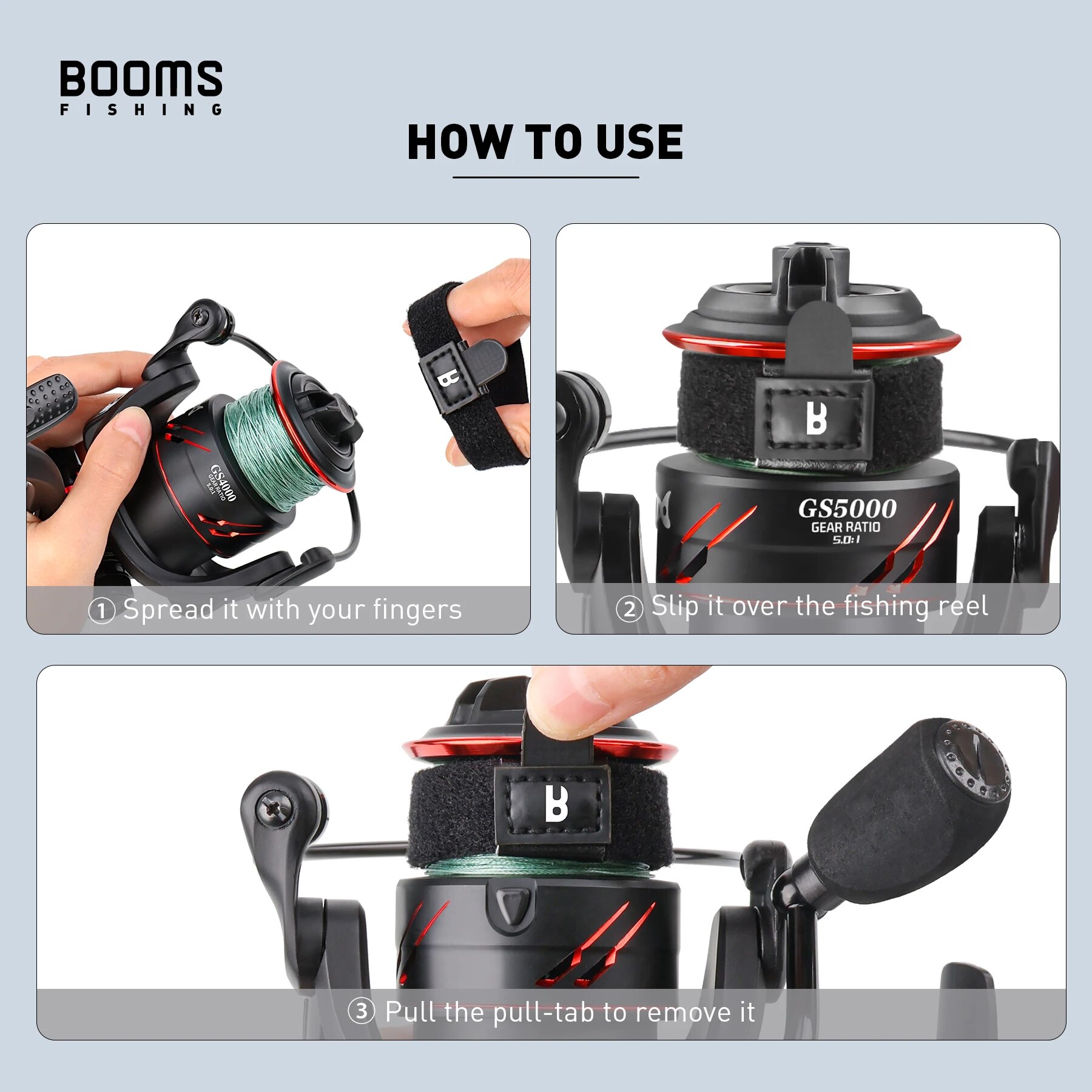 Booms Fishing SB1 4Pcs Spinnin - Fishing Line Dispenser review and price
